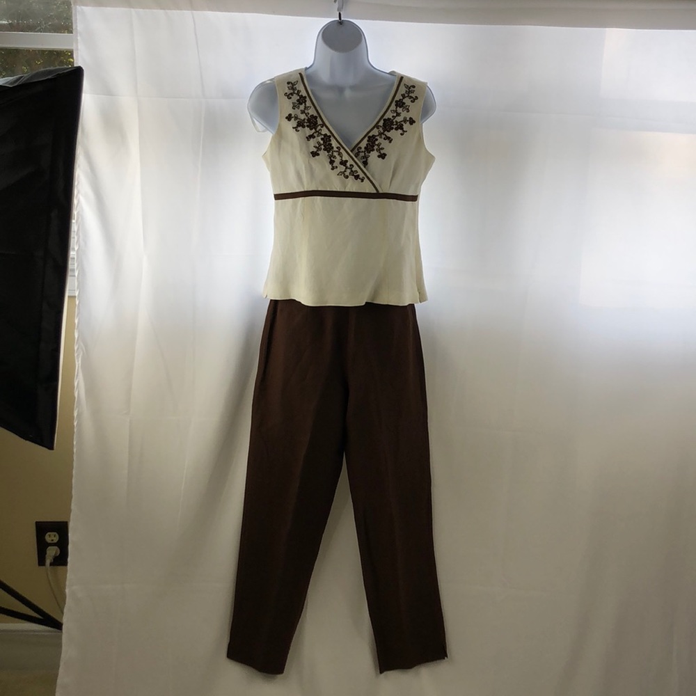 JESSICA HOWARD SIZE 4 PETITE TOP/BOTTOM